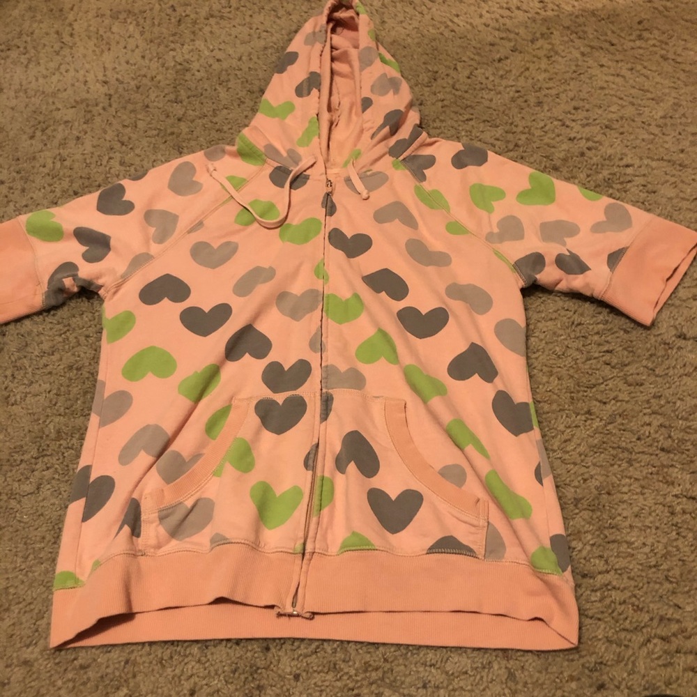 Pink zip up Cover
